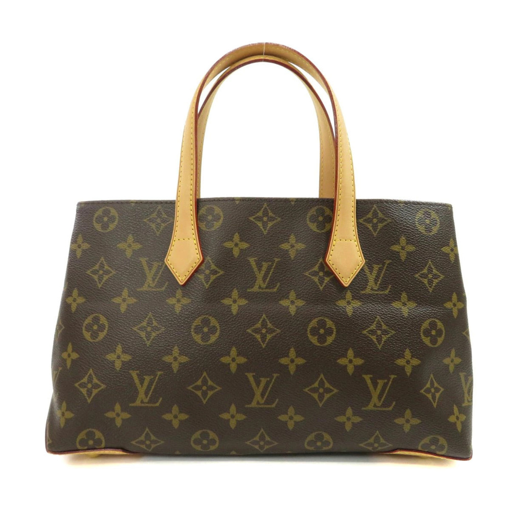 Louis Vuitton Tote Wilshire Bag Monogram Canvas Brown
